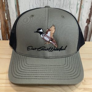 East Coast Waterfowl Mallard Duck Trucker Hat Charcoal/Black – AG
