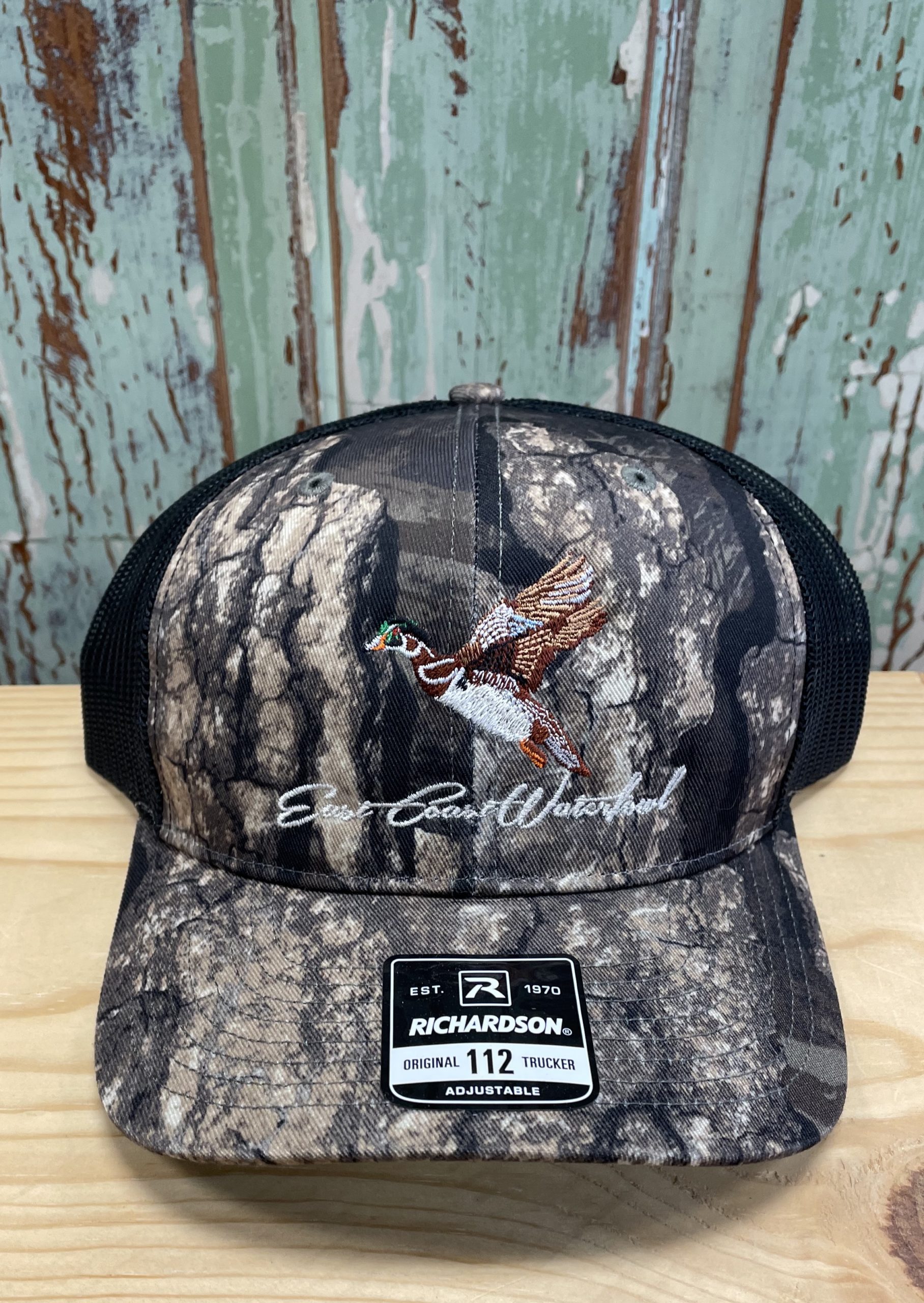 East Coast Waterfowl Circle Turkey Patch Hat - Mossy Oak Bottomland - Dance's Sporting Goods