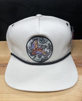 Burlebo Live Wild Trucker Hat Off White