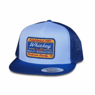 Whiskey Bent Henderson Hat White/Royal