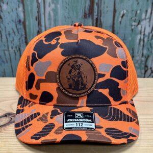 CREATE YOUR OWN LEATHER PATCH RICHARDSON 168 7 PANEL SNAPBACK HAT