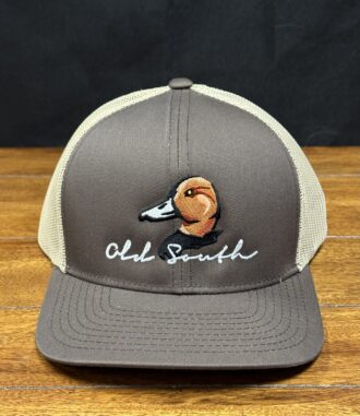 Old South Redhead Duck Snapback Trucker Hat Brown/Khaki